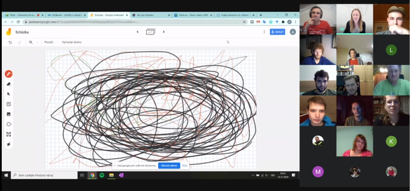 Co děti dokáží s Google Jamboard :)