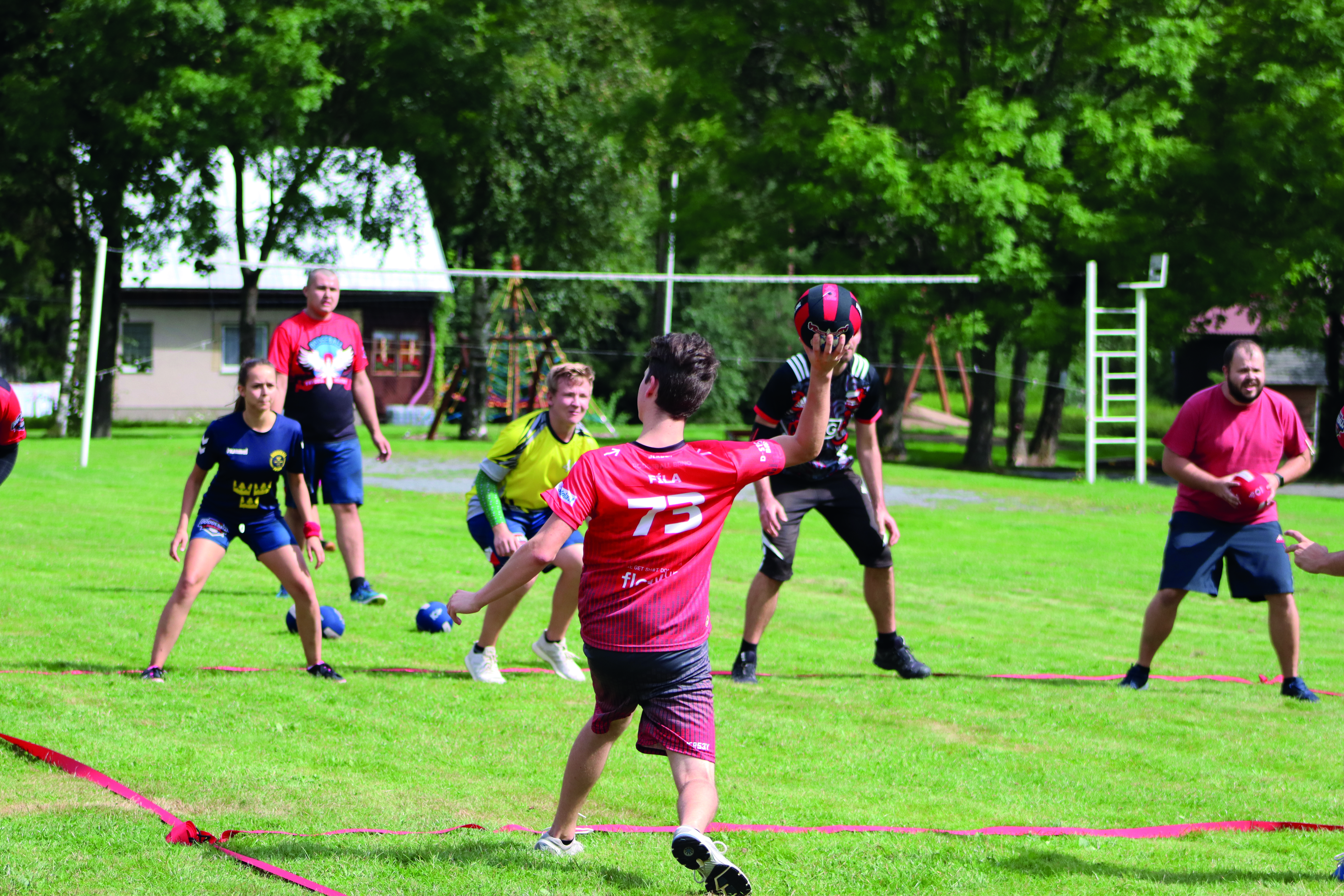 První český turnaj dětí v dodgeballu